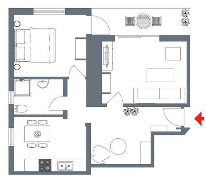 Appart Aux Deux Colombes Avec Balcon Et Garage Pamiers Eksteriør bilde